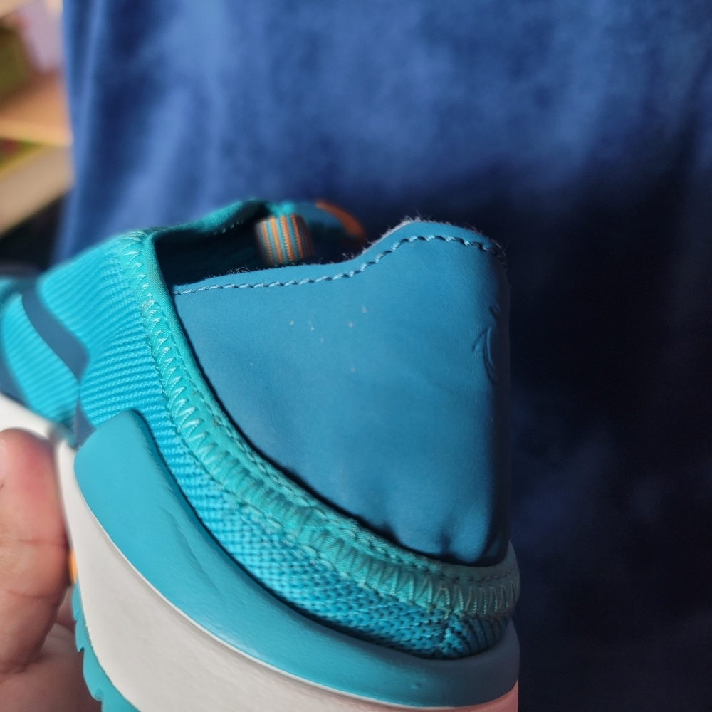 OluKai Women 6 Miki Trainer Laceless Outdoor Sneaker Quick Dry Water Shoes Blue - Picture 6 of 11